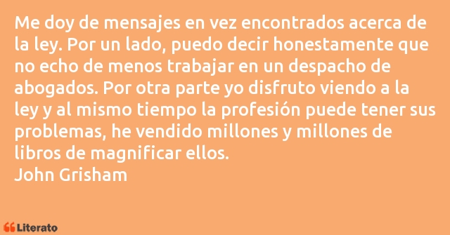 Frases de John Grisham