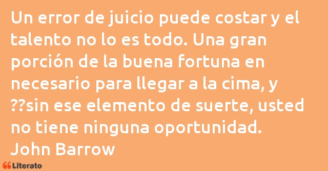 Frases de John Barrow