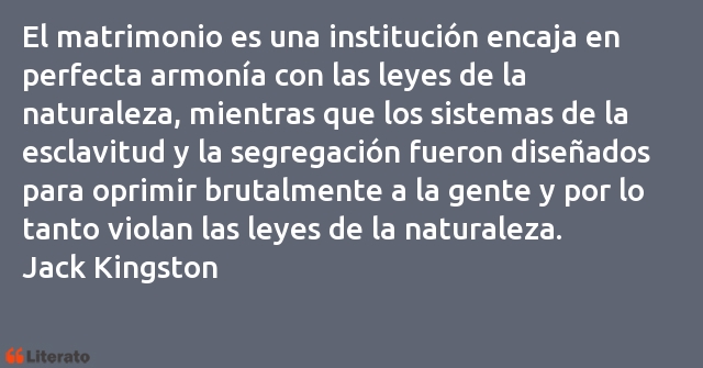 Frases de Jack Kingston