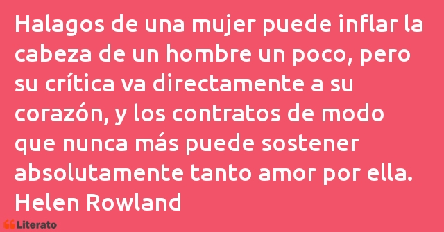 Frases de Helen Rowland