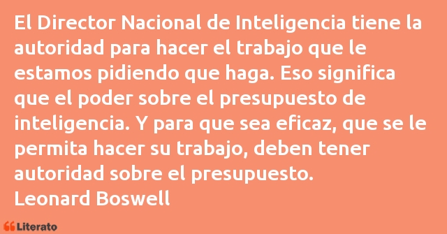 Frases de Leonard Boswell