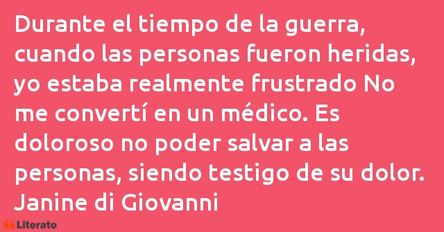 Frases de Janine di Giovanni