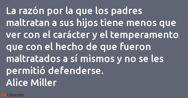 Frases de Alice Miller
