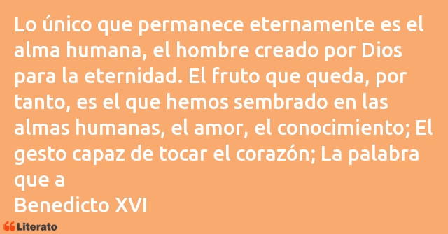 Frases de Benedicto XVI