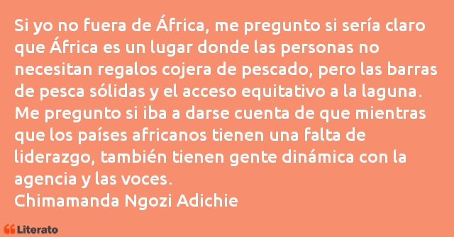 Frases de Chimamanda Ngozi Adichie