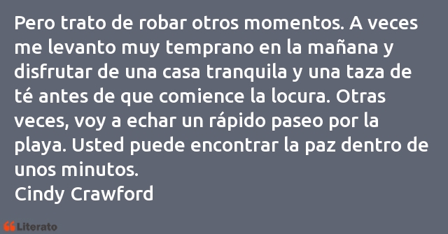 Frases de Cindy Crawford