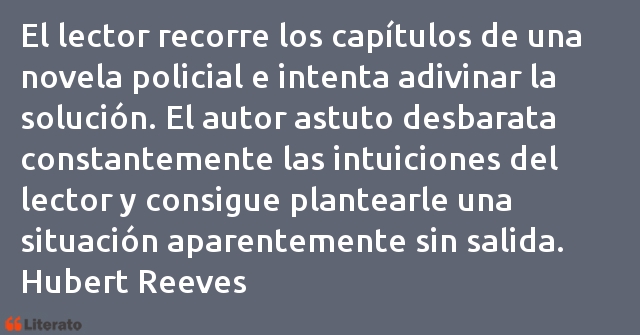 Frases de Hubert Reeves