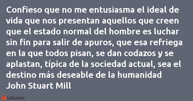 Frases de John Stuart Mill