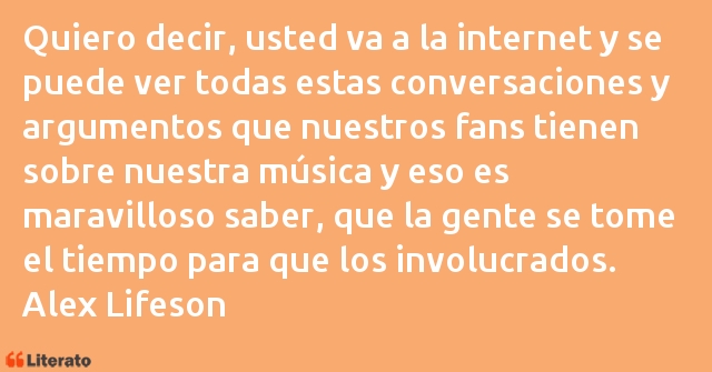 Frases de Alex Lifeson