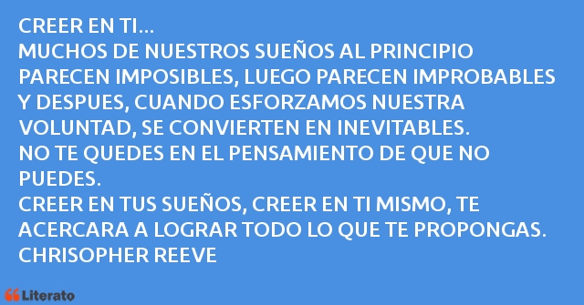 Frases de Christopher Reeve