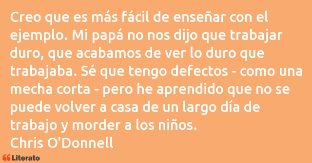 Frases de Chris O'Donnell