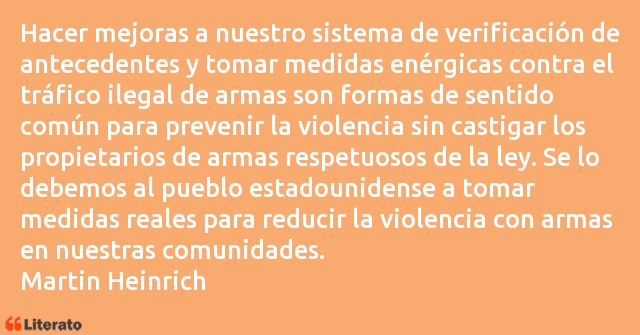 Frases de Martin Heinrich