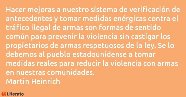 Frases de Martin Heinrich