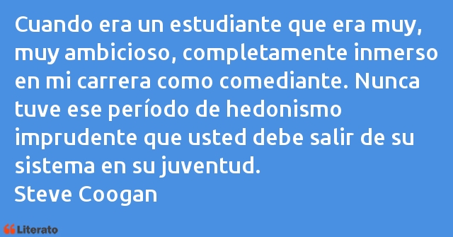 Frases de Steve Coogan