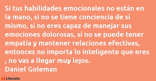 Frases de Daniel Goleman