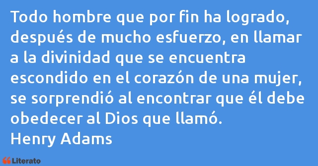 Frases de Henry Adams