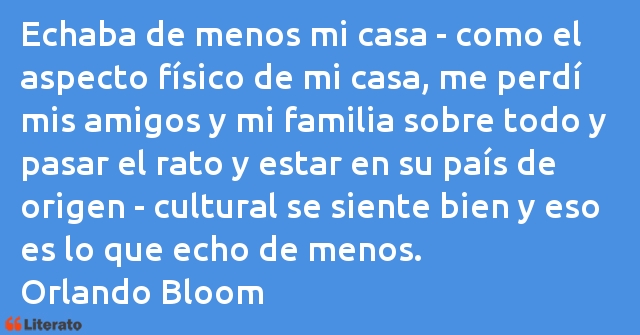 Frases de Orlando Bloom