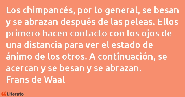Frases de Frans de Waal