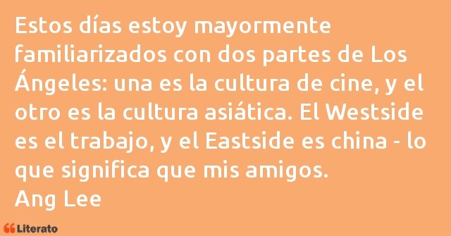 Frases de Ang Lee