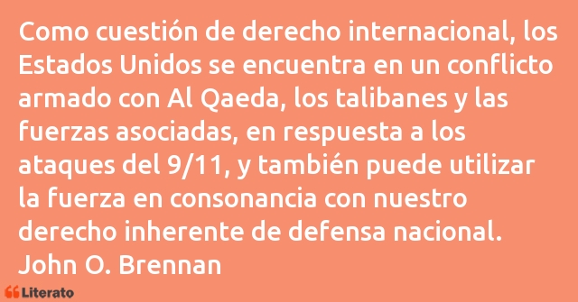 Frases de John O. Brennan