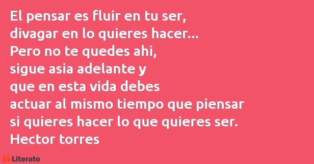 Frases de Hector torres