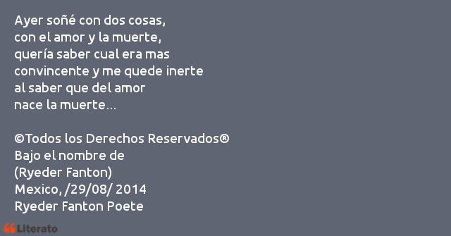 Frases de Ryeder Fanton Poete