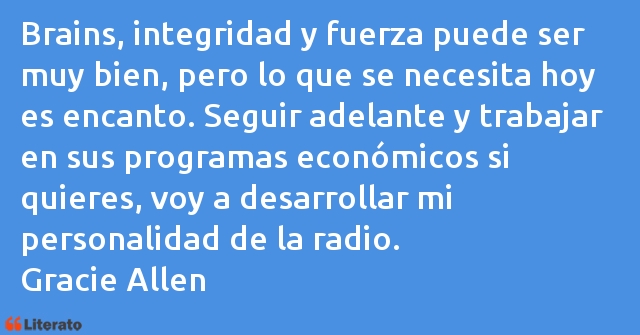 Frases de Gracie Allen