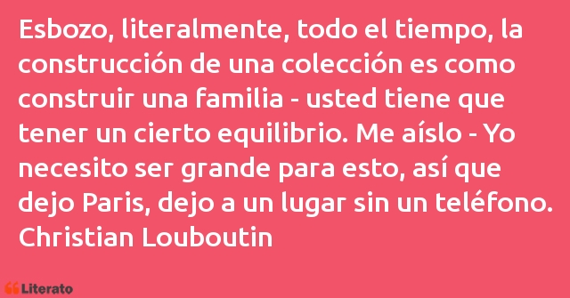 Frases de Christian Louboutin