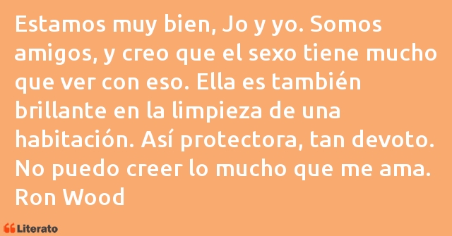 Frases de Ron Wood