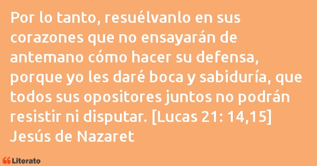 Frases de Jesús Cristo