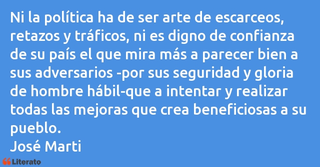 Frases de José Martí