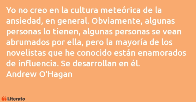 Frases de Andrew O'Hagan