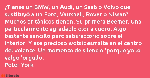 Frases de Peter York