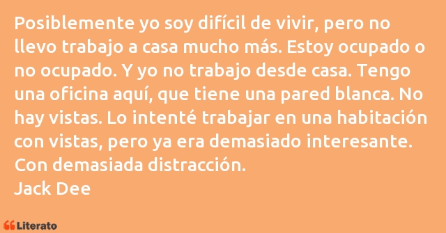 Frases de Jack Dee