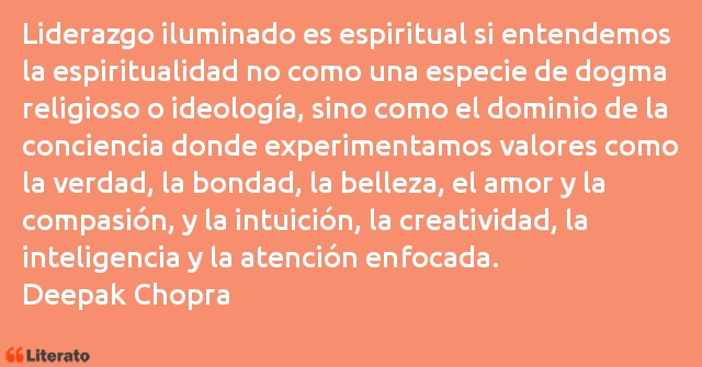 Frases de Deepak Chopra