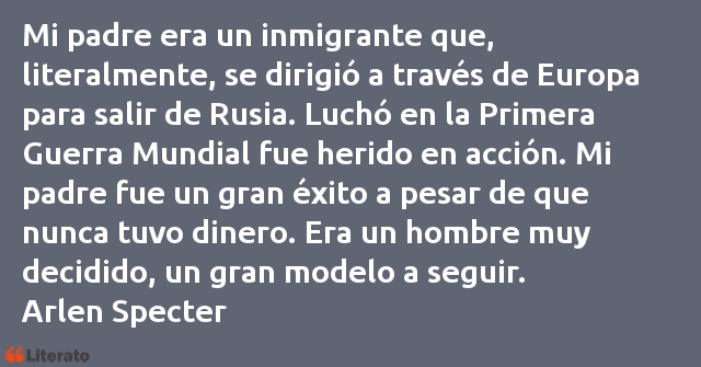 Frases de Arlen Specter