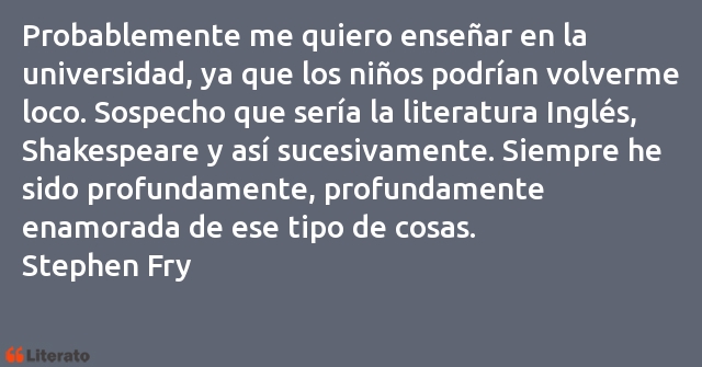 Frases de Stephen Fry