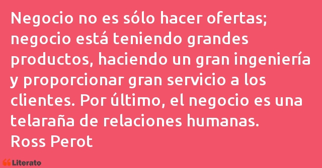 Frases de Ross Perot