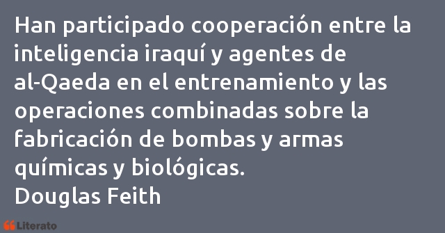 Frases de Douglas Feith