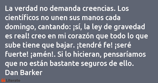 Frases de Dan Barker