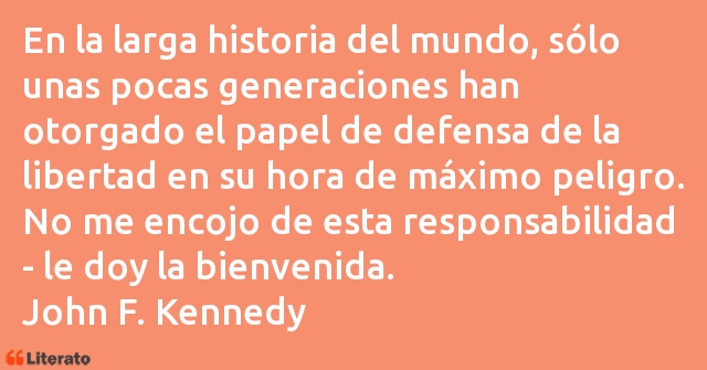 Frases de John F. Kennedy