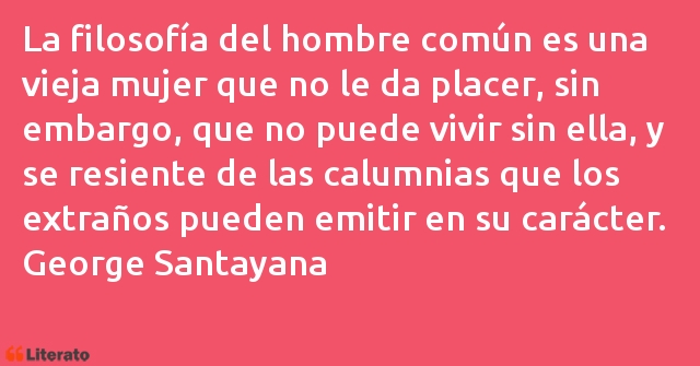 Frases de George Santayana