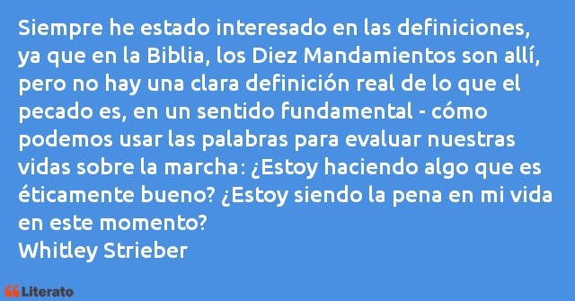 Frases de Whitley Strieber