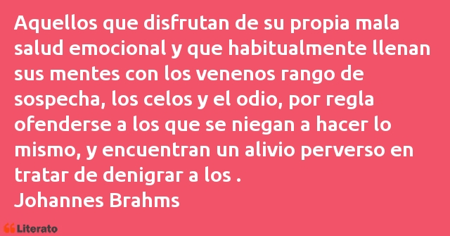 Frases de Johannes Brahms