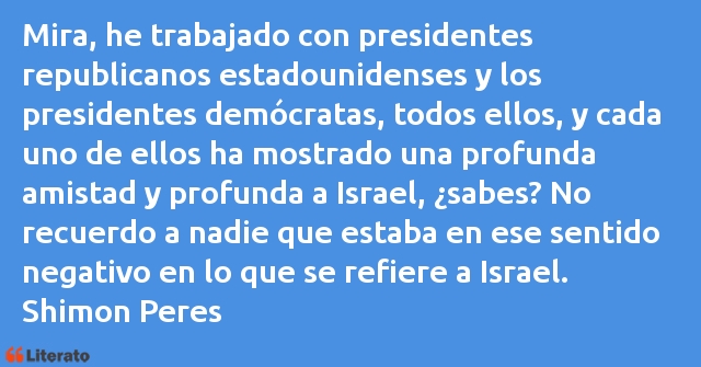 Frases de Shimon Peres