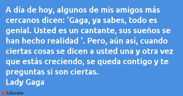 Frases de Lady Gaga