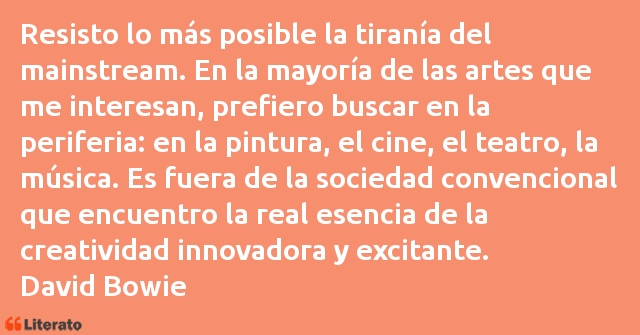 Frases de David Bowie