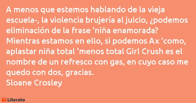 Frases de Sloane Crosley