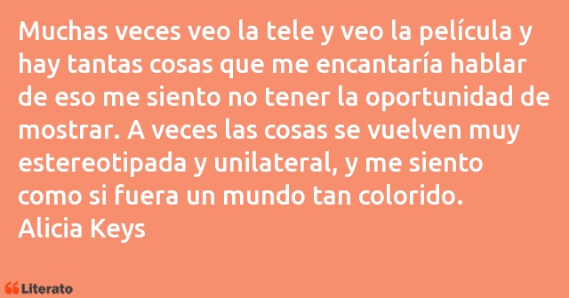 Frases de Alicia Keys