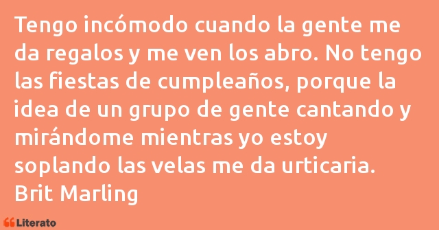 Frases de Brit Marling